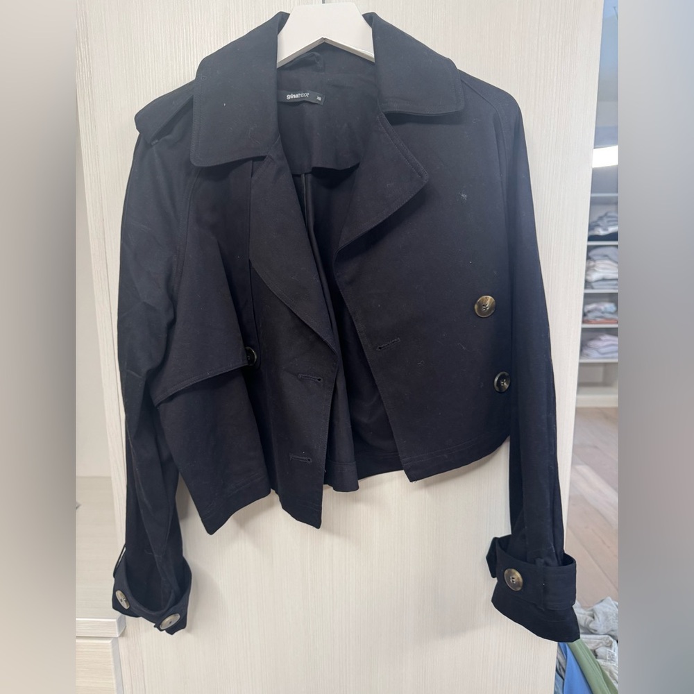 Gina Tricot short trench jacket